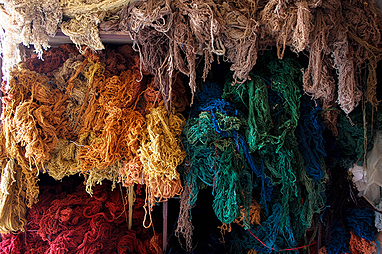 رنگ طبیعت بر دامن فرش دستباف ایرانی
